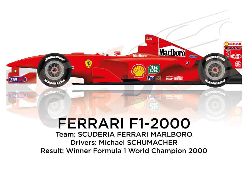 FERRARI F1 2000 n.3