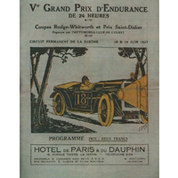 Poster 24 Hours of Le Mans 1927