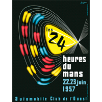 Poster 24 Hours of Le Mans 1957
