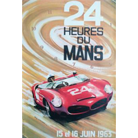 Poster 24 Hours of Le Mans 1963