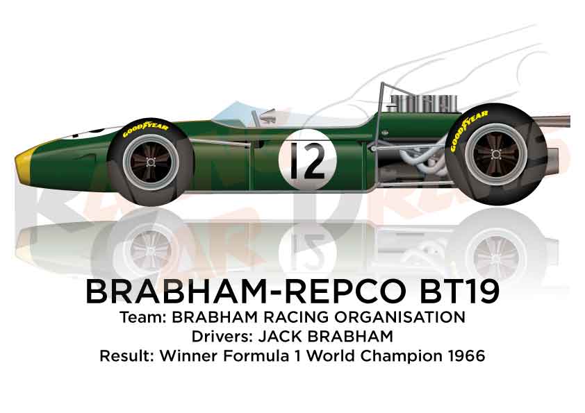 MOTUL Cars Australia - The Brabham BT48 was a Formula One racing