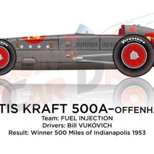 Kurtis Kraft 500A - Offenhauser n.14 winner 500 Miles of Indianapolis 1953