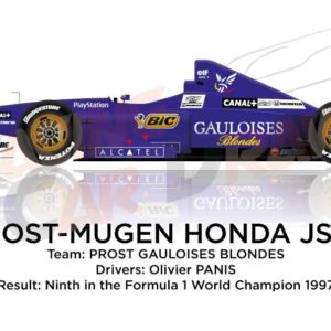 Image Prost - Mugen Honda JS45 n.14 ninth in the Formula 1 World Champion 1997