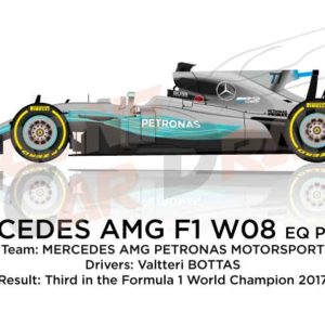 Mercedes F1 W09 EQ Power+ n.77 Formula 1 World Champion 2018