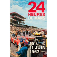 Poster 24 Hours of Le Mans 1967