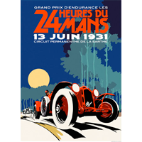 Poster 24 Hours of Le Mans 1931