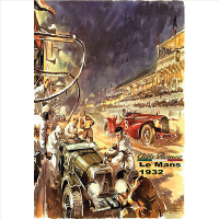 Poster 24 Hours of Le Mans 1932