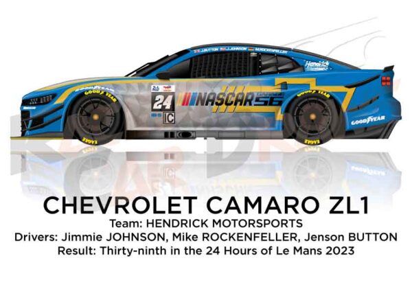 Chevrolet Camaro ZL1 n.24 at the 24 hours of Le Mans 2023