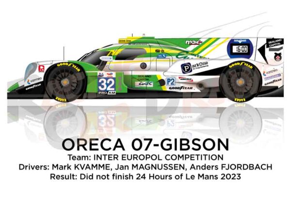 Oreca 07 - Gibson n.32 did not finish in the 24 hours of Le Mans 2023