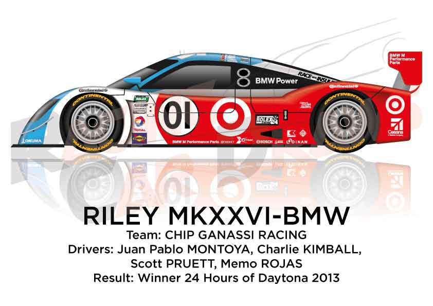 Riley MKXXVI - BMW n.01 winner 24 hours of Daytona 2013