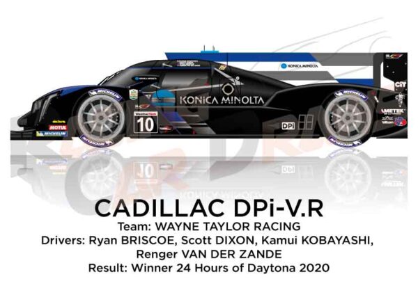 Cadillac DPi V.R n.10 winner the 24 hours of Daytona 2020