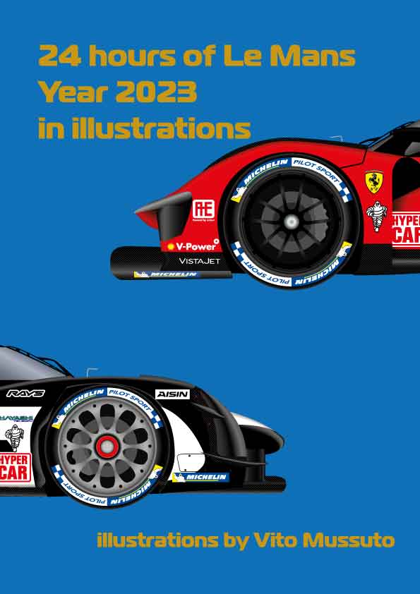 24 Hours of Le Mans Year 2023 In illustrations