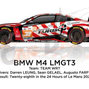 BMW M4 LMGT3 n.31 in the 24 Hours of Le Mans 2024