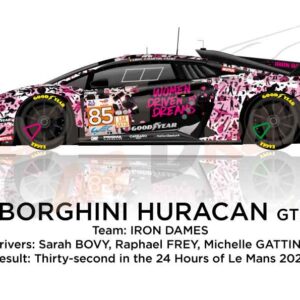 Lamborghini Huracan GT3 Evo2 n.85 in 24 Hours of Le Mans 2024