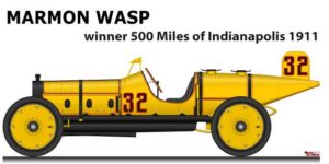 Marmon Wasp n.32 Winner 500 Miles Indianapolis 1911