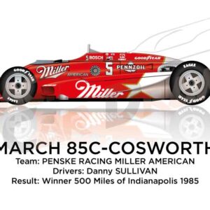 March 85C - Cosworth n.5 Winner 500 Miles Indianapolis 1985